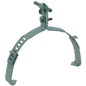   Suport pentru conductor de acoperiș DEHN pentru țigle conice DEHNQUICK St/tZn Rd 6-10 mm, reglabil 120-240 mm 202020 DLH DQ 6.10 FG120.240 STTZN