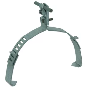   DEHN Suport pentru conductor de acoperiș pentru țiglă conică, compatibil cu DEHNQUICK St/tZn Rd 6-10 mm, reglabil între 200 și 280 mm, 202021 DLH DQ 6.10 FG200.280 STTZN