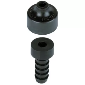   DEHN 552010 Trecere de acoperiș, diametru 34 mm, orificiu de 16 mm, pentru cabluri din plastic cu diametru de 8-10 mm, DDF 8.10  D34 B16 K