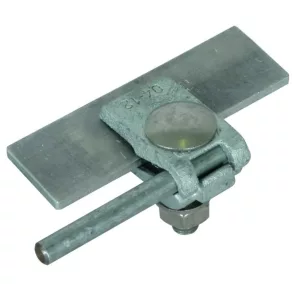   DEHN 371008 Clemă de conectare TG/tZn pentru intervalul de prindere Fl 0,4-12 mm și Rd 4-10 mm, lungime AK 4.10 FRM10X45 KBF0.4 12 TGTZN