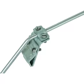   DEHN Clemă pentru jgheab St/tZn pentru margini de 13-25 mm, cu dispozitiv de fixare cu două șuruburi pentru Rd 7-10 mm 338000 DRK ZS 7.10 W13.25 STTZN