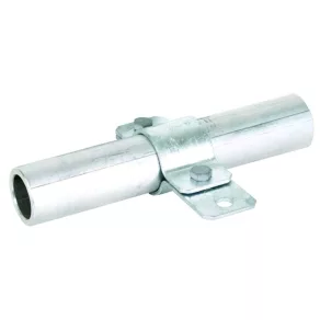   DEHN 410112 Colier de împământare pentru țevi cu diametrul de 48 mm, cu orificiu de racord de 11 mm, St/tZn ERS 48 AB11 STTZN
