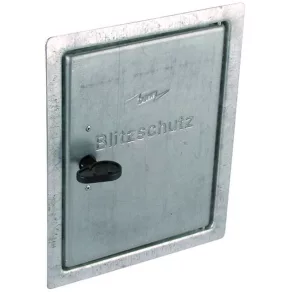   DEHN 476001 Ușă de acces cu cheie pătrată din oțel/zinc, dimensiuni exterioare 230x180 mm RTUP 230X180 VKS STTZN