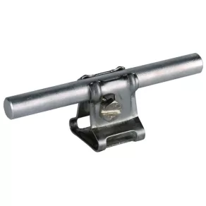   DEHN 273019 Suport pentru cablu cu braț, pentru Rd 6-10 mm, cu orificiu de fixare NIRO D 6,5 mm LH KR 6.10 H22 B6.5 V2A