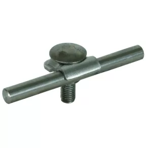   DEHN Clemă Rd 6-10 mm NIRO cu șurub pentru balamale și piuliță M10 390159 KB 6.10 FRM10X35 V2A