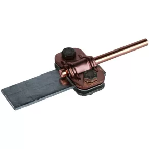   DEHN Clemă de decuplare bimetalică UNI Cu-St/tZn pentru Rd 8-10 mm/Fl 30 mm 460557 ZMTK 8.10 FL30 CU STTZN