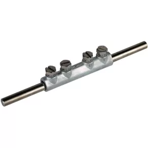   DEHN 385203 Prelungitor de cablu ZG pentru Rd 8 mm, cu 4 șuruburi M6x10 mm VM 8 SKM6X10 ZG