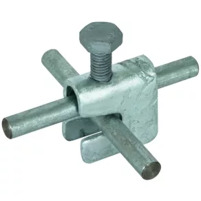   DEHN Clemă de legare St/tZn pentru armături de beton Rd 6-10/6-10 mm/Fl 30 mm 308025 VK A UNI ST