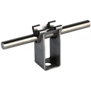   DEHN Vezetőtartó DEHNgrip NIRO Rd 8 mm-hez H 32 mm 7,8 mm-es rögzítőfurattal 207029 LH DG 8 H32 B7.8 V2A