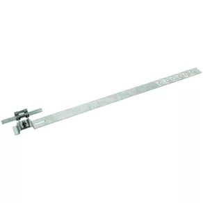   DEHN 206229 Tetővezető-tartó UNIgrip NIRO H 20 mm Rd 8 mm perforált támasztólemezzel L 475 mm DLH UG 8 H20 L475 V2A
