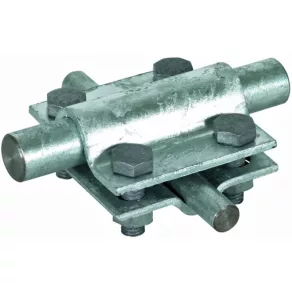   DEHN 318252 Clemă de legătură transversală St/tZn Rd 8-10/16 mm – pentru Rd 16/Fl 30 mm, fără placă intermediară KS 8.10 16 FL30 STTZN
