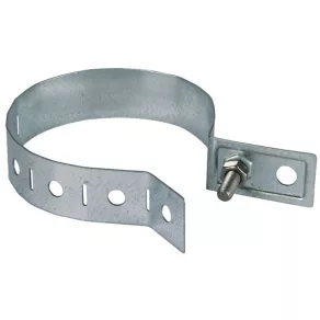   DEHN 423020 Clemă pentru jgheab 60-150 mm St/tZn cu orificiu de racordare de 10,5 mm RRS V 60.150 B10.5 STTZN