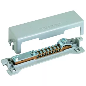   Bară de echilibrare a potențialului (EPH) 1809  DEHN!!! 7x 2,5-16 mm² Fl 30x3,5 mm Rd 7-10 mm 563050