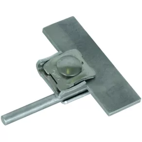   DEHN 365031 Clemă cu cap de lemn, domeniu de prindere 0,7-8 mm, cu suport de clemă pentru Rd 6-10 mm, FK KB 6.10 KBF0.7 8 AL