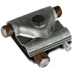   DEHN 308040 Clemă Maxi-MV din oțel neagră pentru diametre de 8-16 / 15-25 mm, cu șurub M12x65 mm MAMVK 8.16 15.25 STBL