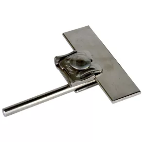   DEHN Clemă cu cap de fixare NIRO, interval de prindere 0,7-8 mm, cu suport de clemă pentru Rd 6-10 mm 365039 FK KB 6.10 KBF0.7 8 V2A