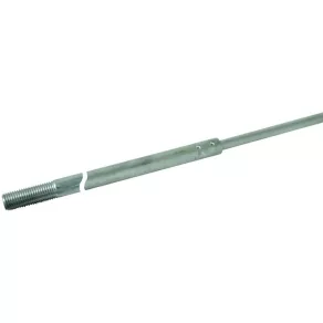   DEHN 103211 Bară de prindere D 16/10 mm L 1 500 mm AlMgSi cu filet M16 FS M16 10 1500 AL