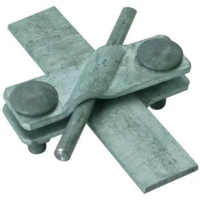   DEHN 308220 Clemă înclinată SV St/tZn Rd 7-10/7-10 mm - Rd 7-10/Fl 30 mm-Fl 30/30 mm SVK 7.10 7.10 FL30 STTZN