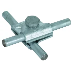   DEHN 391050 Clemă MV St/tZn pentru Rd 10 mm, cu șurub cu cap hexagonal MVK 10 SKM10X35 STTZN