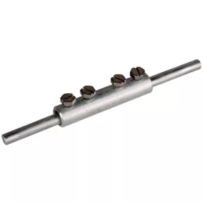   DEHN Conector de cablu pentru Al Rd 8 mm cu 4 șuruburi M6x8 mm 385213rnVM 8 SKM6X8 AL