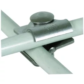   DEHN 393069 Clemă MV NIRO pentru Rd 16/16 mm, cu șurub de fixare pentru DEHNiso MVK 16 16  FRM10X50 V2A