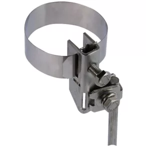   DEHN 540100 Clemă tubulară pentru antenă D 27-165 mm NIRO Rd cu racord de 6-8/10 sau 4-25 mm² BRS 27.165 AK1X10 2X6,8 V2A