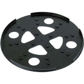   DEHN 102060 Placă de suport din plastic D 280 mm, neagră, ULP KS D280 SW