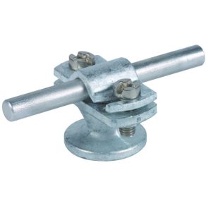   Suport pentru cablu DEHN cu clemă de acoperire pentru ZG Rd 7-10 mm St/tZn M8 filet interior 275110 LH ZS 7.10 IGM8 STTZN ZG