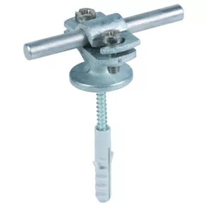   DEHN Suport pentru cablu cu clemă de fixare pentru ZG Rd 7-10 mm, cu material de fixare St/tZn 275160 LH ZS 7.10 KD8X40 STTZN ZG