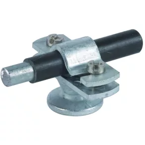   DEHN 275113 Suport pentru conductor cu clemă de fixare pentru ZG Rd 13 mm, St/tZn, filet interior M8, LH ZS 13 IGM8 STTZN ZG