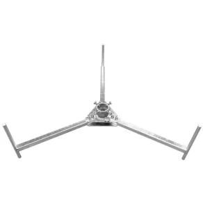   DEHN 105200 Suport pliabil cu trei picioare pentru bare de fixare D 40 mm L 4-5,5 m pentru pante de acoperiș de până la 10 St/tZn DBS KB D40.50 RA560 STTZN