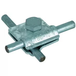   Clemă DEHN MV pentru St/tZn Rd 8-10 mm cu șurub cu cap hexagonal, clemă multiplă 390050 MVK 8.10 SKM10X30 STTZN