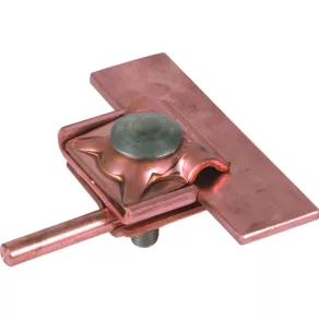   DEHN Clemă de cuplare Cu, interval de prindere 0,7-10 mm, pentru Rd 8-10 mm 365227 FK MV 8.10 KBF0.7 10 CU