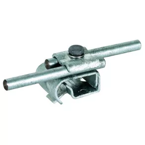   DEHN Clemă pentru jgheab St/tZn pentru margini de 16-22 mm, cu sistem dublu de fixare pentru Rd 8-10 mm 339050rnDRK DUL 8.10 W16.22 STTZN
