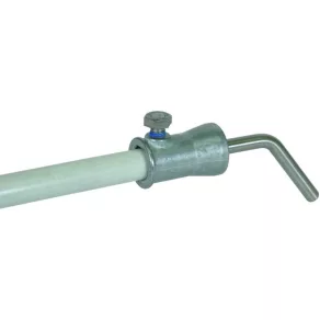   DEHN 106342 Adaptor de fixare cu manșon NIRO 130, ZG D 16 mm, pentru DEHNiso BA130 RD8 BB16 V2A ZG