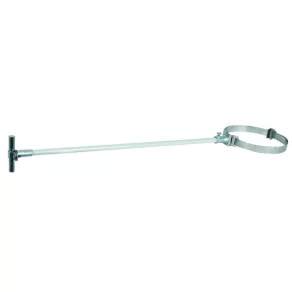   DEHN 106245 Suport DEHNiso pentru Rd 16 mm, L 530 mm, cu fixare prin curea de strângere, pentru diametrul țevii D 50-300 mm, DIDH 16 530 SB50.300 V2A