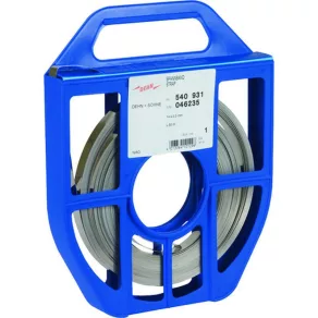   Bandă de fixare DEHN 14x0,3 mm, lungime 50 m, cu cutie de înfășurare NIRO 540931