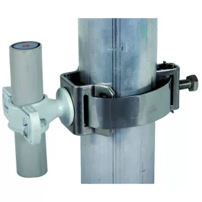   Dehn 275333 Suport pentru conductor HVI cu fixare prin bandă de strângere PA/NIRO, D 23 mm, pentru diametre de 50-300 mm