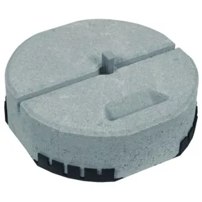   DEHN Soclu de beton C45/55 17 kg cu sistem de fixare în formă de pană și placă de bază din plastic  D337 mm H90 mm BES 17KG KT16 ULP D337 SET 102340 - set-