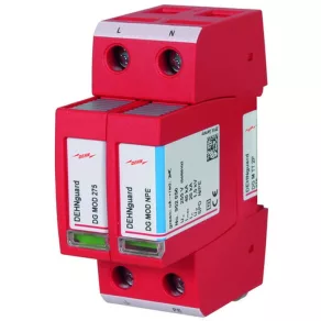   DEHN 952110 Limitatoare de supratensiune de tip 2 DEHNguard M pentru sisteme monofazate TT și TN DG M TT 2P 275