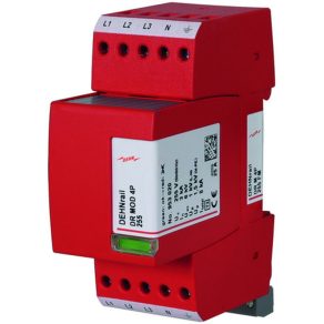  DEHN 953405 Descărcător de supratensiune tip 3 DEHNrail M cu 4 poli pentru 255 V pentru electronice industriale cu contact de semnalizare la distanță DR M 4P 255 FM