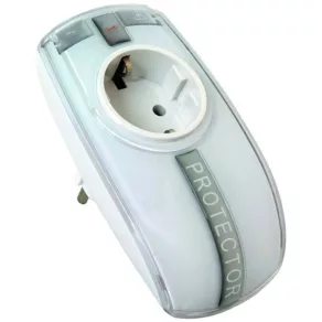   DEHN 909230 Limitator de supratensiune de tip 3, 230 V c.a., cu sistem de priză cu contact de protecție (Schuko) DEHNprotector DPRO 230