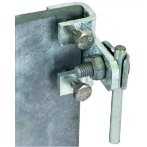   DEHN 372210 Clemă de conectare St/tZn, model orizontal, pentru stâlpi de oțel, cu clemă de 3-18 mm, AK 6.10 KB W KBF3 18 STTZN