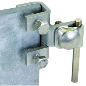   DEHN 372119 Clemă de conectare NIRO, model vertical, pentru stâlpi de oțel, cu clemă de 3-18 mm, AK 6.10 KB S KBF3 18 V2A