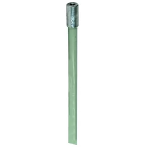   DEHN 106217 Tijă distanțieră din GFK, gri deschis, D 16 mm, cu soclu din aluminiu M10, L 675 mm, pentru DEHNiso DIST 16 M10 675 GFK