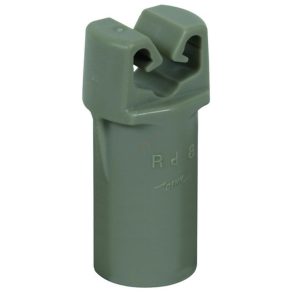   Suport pentru conductor de acoperiș DEHNiso pentru capete de conductor Rd 8 mm cu manșon D 10 mm pentru tijă PE D 10 mm GFK 253302 DILH 8 SB10 K GR