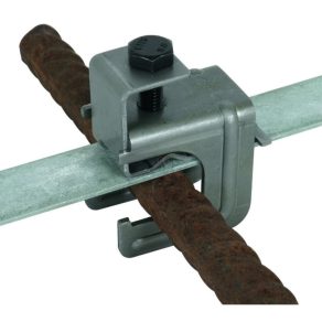   DEHN VK DB 6.20 8.10 FL30 BSB STBL Clemă de presiune Oțel inoxidabil/oțel negru Pentru D 6-20 mm sau Fl 30x3-4 mm 308031