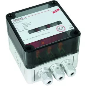   Limitator de supratensiune DEHN de tip 2 în carcasă IP65 pentru sisteme fotovoltaice, 1MPP, până la 1000 V c.c., 900910 DCU YPV SCI 1000 1M