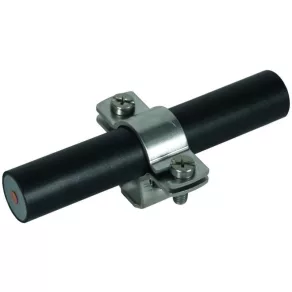   DEHN 275252 Suport pentru conductor HVI/CUI, diametru D 20-23 mm, cu orificiu oval de 10x5,5 mm, NIRO LH ZS 20 23 B5.5X10 V2A
