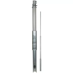   Dehn 105326 Țeavă de susținere D 50 mm L 3 200 mm GFK/Al D 22/16/10 mm L 2,5 m cu tijă de fixare și ieșire laterală HVI